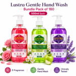 1 Lustra Gentle Hand Wash Bundle Pack of 180 (500ml Each)