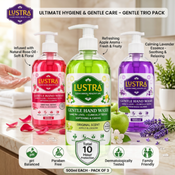 kustra hand wash pack of 3